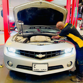 Corvette General Repair Service in Abu Dhabi