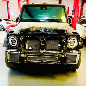 Mercedes Body Service in Abu Dhabi