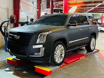 Cadillac Engine Oil Change Service in Abu Dhabi