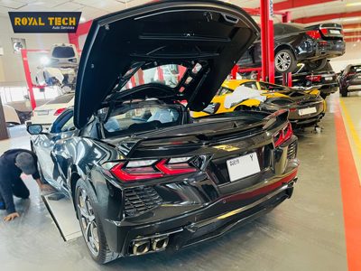 Corvette Engine Oil Service in Abu Dhabi